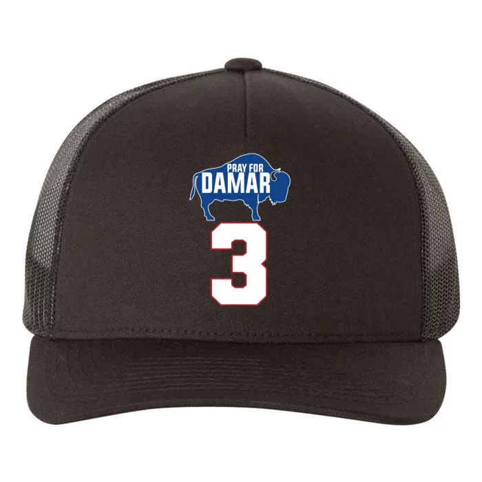 Pray for Damar - Pray for Damar 3 Buffalo Love For 3 Yupoong Adult 5-Panel Trucker Hat