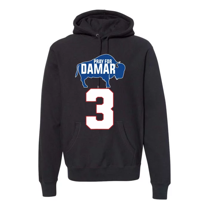 Pray for Damar - Pray for Damar 3 Buffalo Love For 3 Premium Hoodie