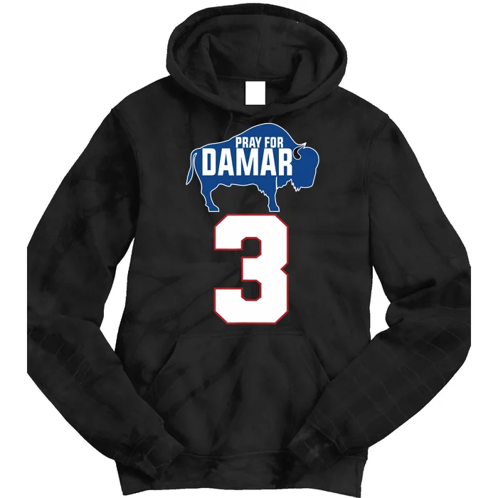 Pray for Damar - Pray for Damar 3 Buffalo Love For 3 Tie Dye Hoodie