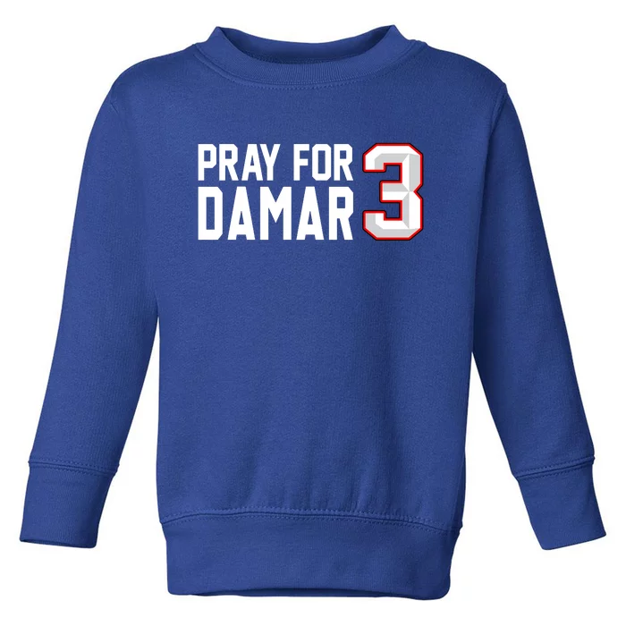 Pray For Damar Love For 3 Show Love It Costs Nothing Toddler Sweatshirt