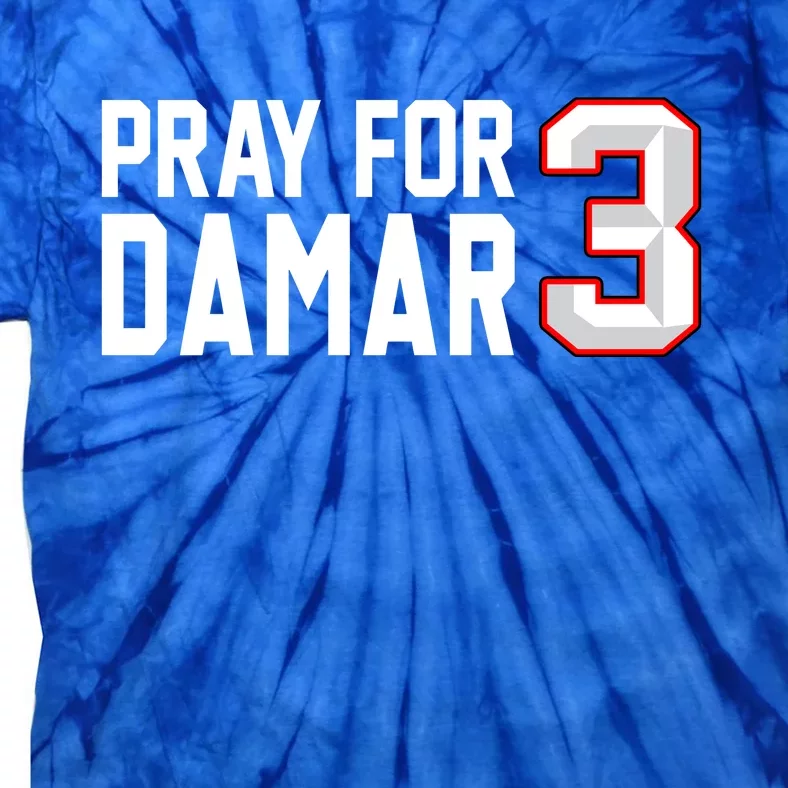 Pray For Damar Love For 3 Show Love It Costs Nothing Tie-Dye T-Shirt