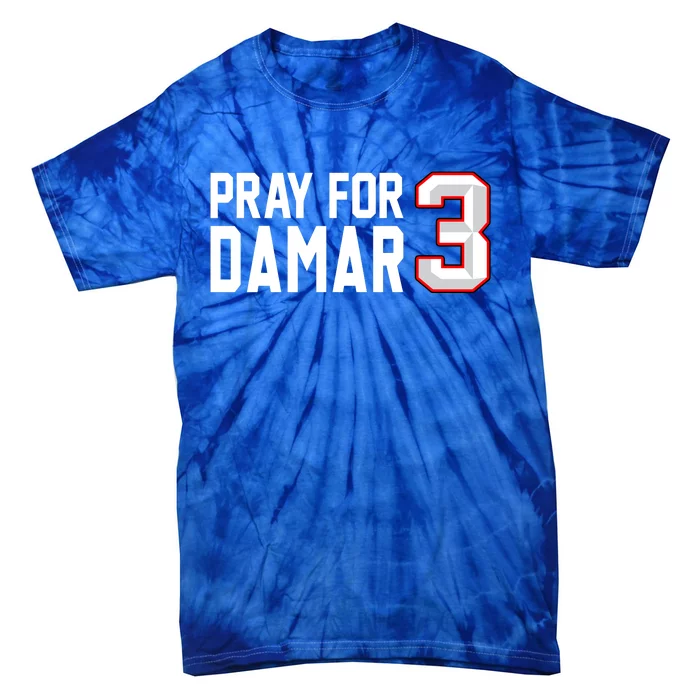 Pray For Damar Love For 3 Show Love It Costs Nothing Tie-Dye T-Shirt