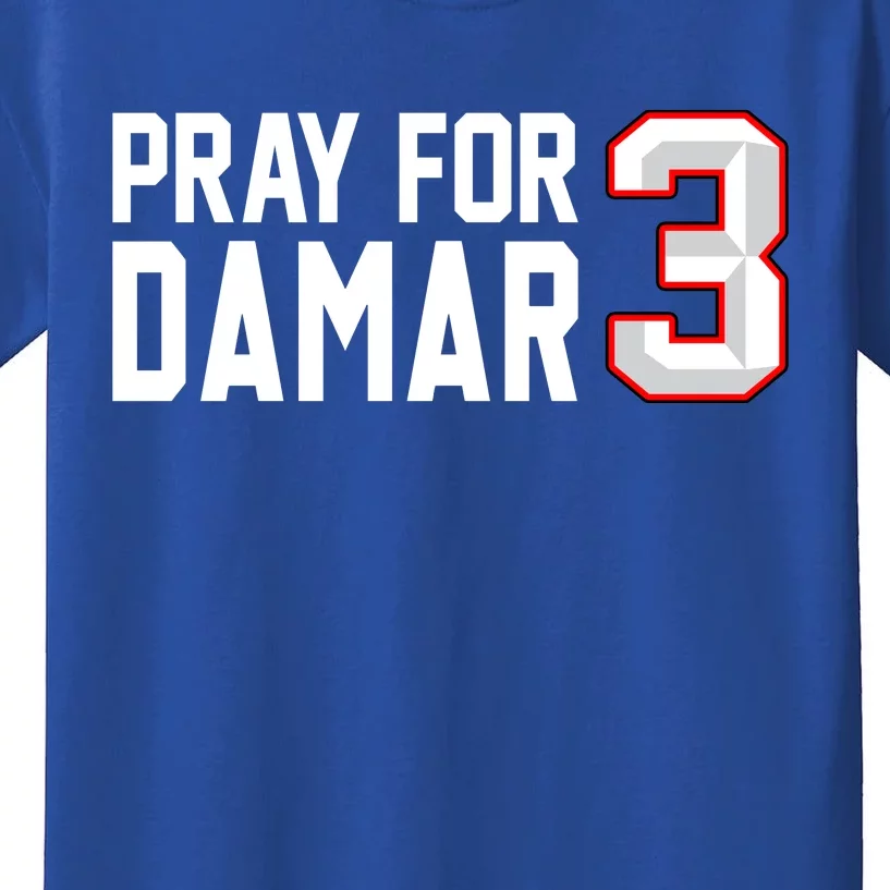 Pray For Damar Love For 3 Show Love It Costs Nothing Kids T-Shirt