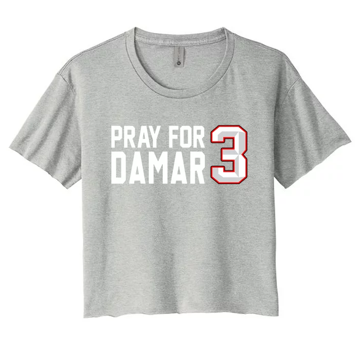 Pray For Damar Love For 3 Show Love It Costs Nothing Women's Crop Top Tee