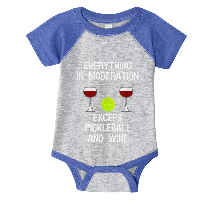 Pickleball Funny Dinking Problem Vintage Infant Baby Jersey Bodysuit