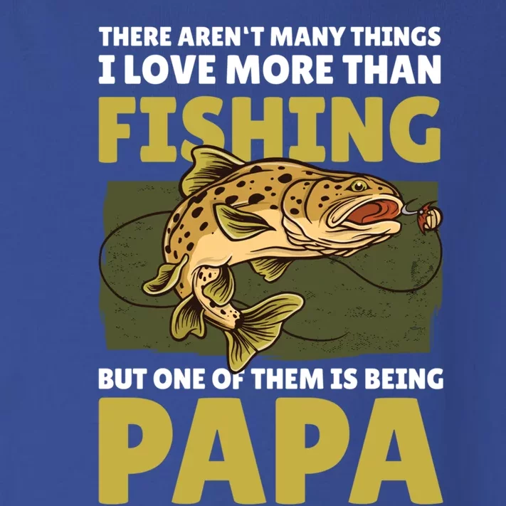 Papa Fishing Dad For Father's Day Meaningful Gift Toddler Long Sleeve Shirt