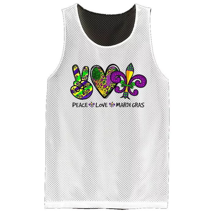 Purple Fleur De Is Lips Funny Mardi Gras Carnival Mesh Reversible Basketball Jersey Tank