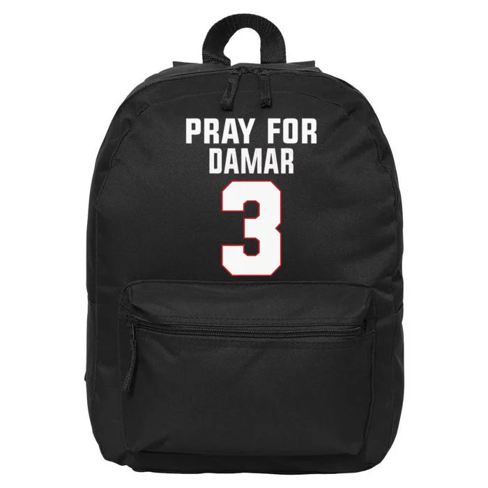 Pray For Damar 3 Buffalo Love For 3 16 in Basic Backpack