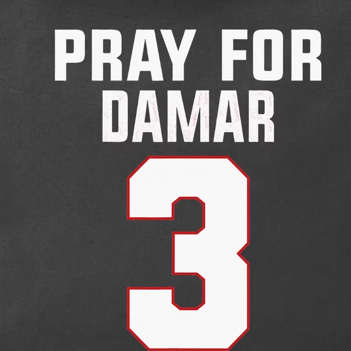 Pray For Damar 3 Buffalo Love For 3 Zip Tote Bag