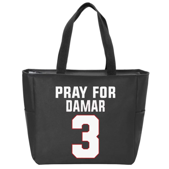 Pray For Damar 3 Buffalo Love For 3 Zip Tote Bag