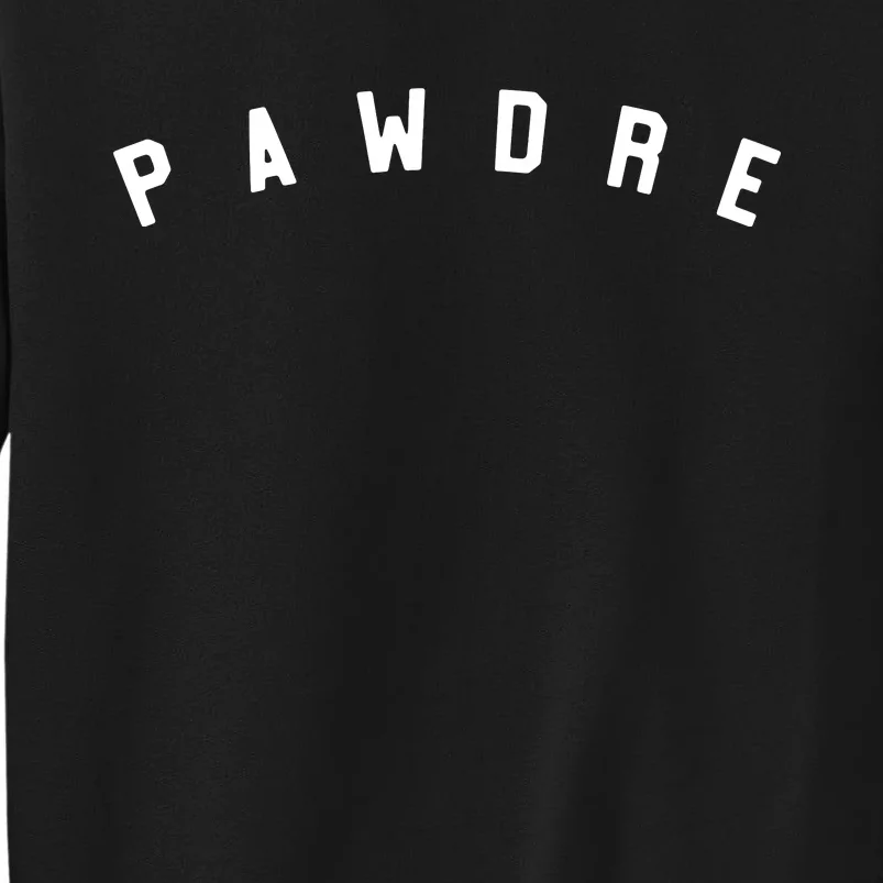 Pawdre Funny Dog Dad Tall Sweatshirt