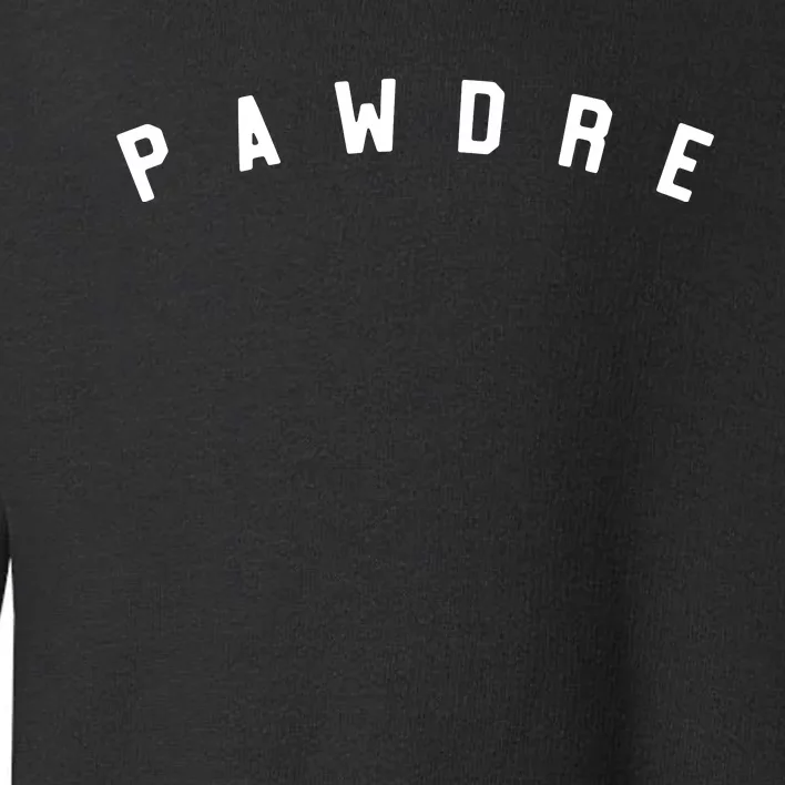 Pawdre Funny Dog Dad Toddler Sweatshirt