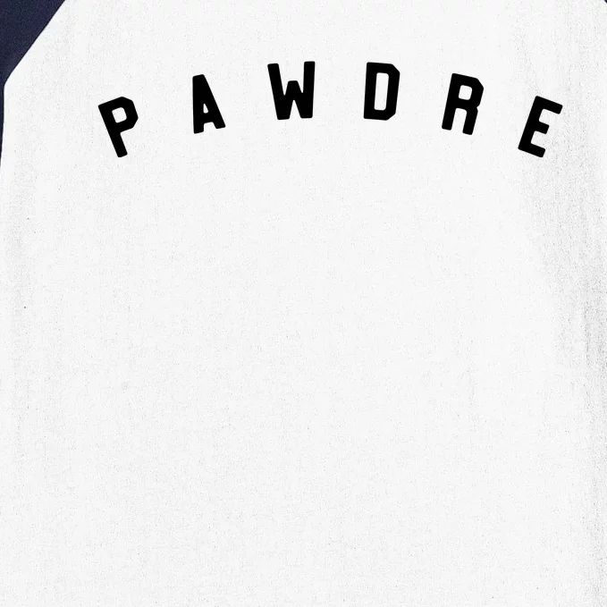 Pawdre Funny Dog Dad Baseball Sleeve Shirt