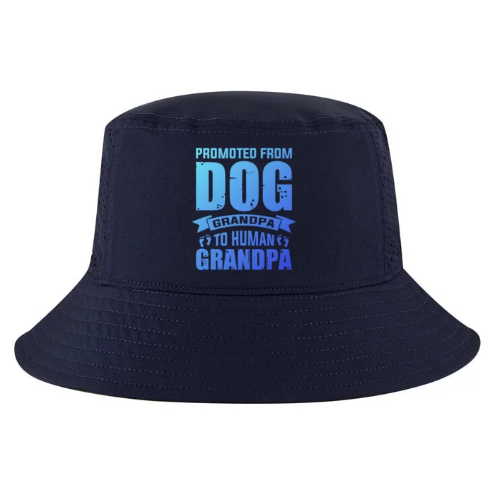 Promoted From Dog Grandpa To Hu Grandpa Cute Gift Cool Comfort Performance Bucket Hat