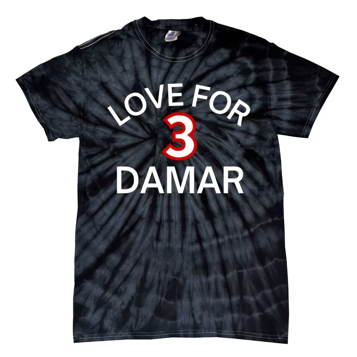 Pray For Damar 3 Damar Hamlin Support Damar Love For Damar Lover Tie-Dye T-Shirt