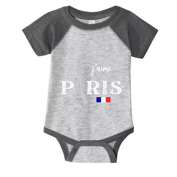 Paris France Eiffel Tower Souvenir Infant Baby Jersey Bodysuit