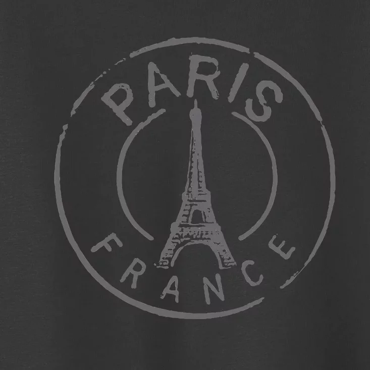 Paris France Eiffel Tower Love Toddler T-Shirt