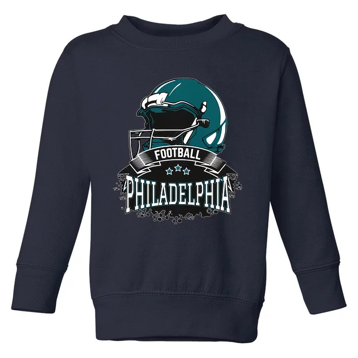 Philadelphia Football Eagle Football Philadelphia Football Champion Toddler Sweatshirt