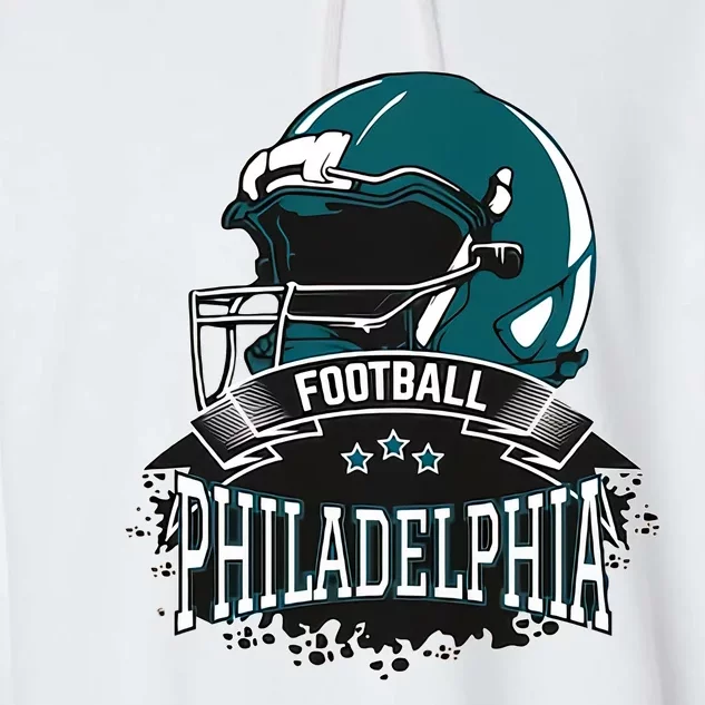 Philadelphia Football Eagle Football Philadelphia Football Champion Garment-Dyed Fleece Hoodie