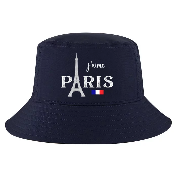 Paris France Eiffel Tower Souvenir Cool Comfort Performance Bucket Hat