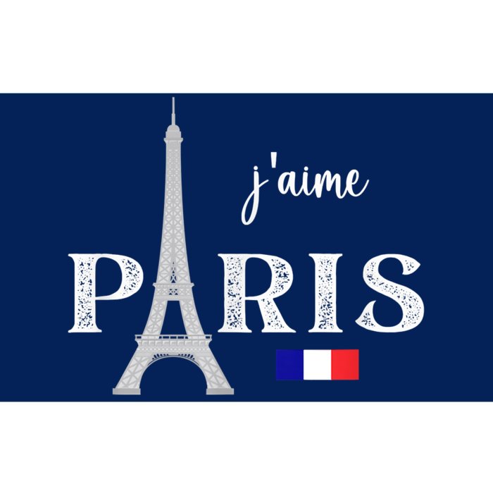 Paris France Eiffel Tower Souvenir Bumper Sticker