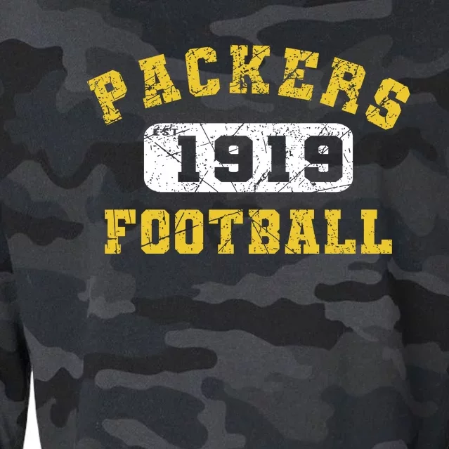 Packer Football Est 1991 Shirt Cropped Pullover Crew