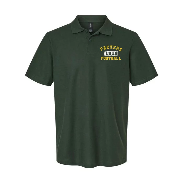 Packer Football Est 1991 Shirt Softstyle Adult Sport Polo