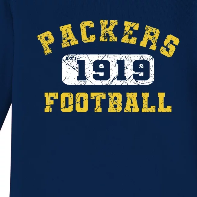 Packer Football Est 1991 Shirt Baby Long Sleeve Bodysuit