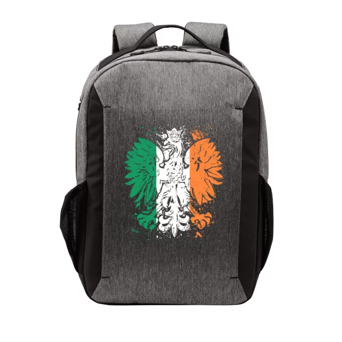 Polish Flag Eagle Irish Flag Colors Gift Great Gift Vector Backpack