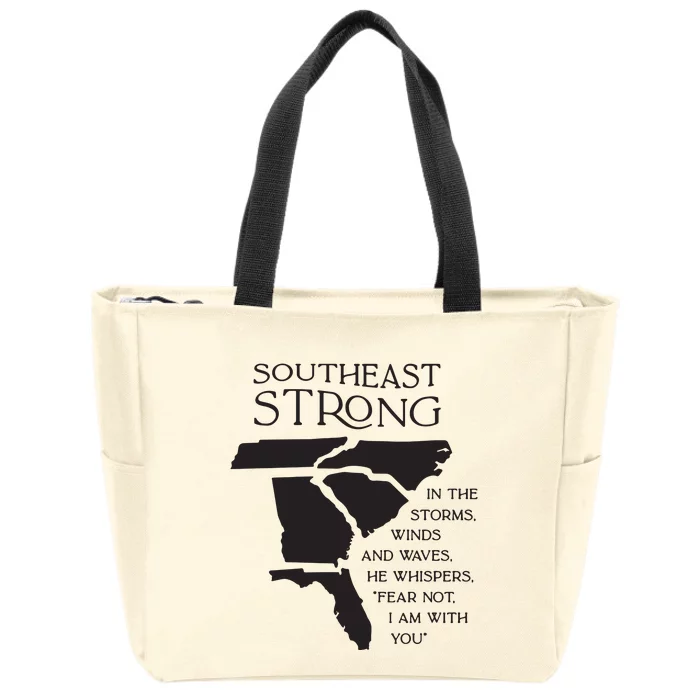 Pray For East Tennessee Pray For South Carolina Zip Tote Bag