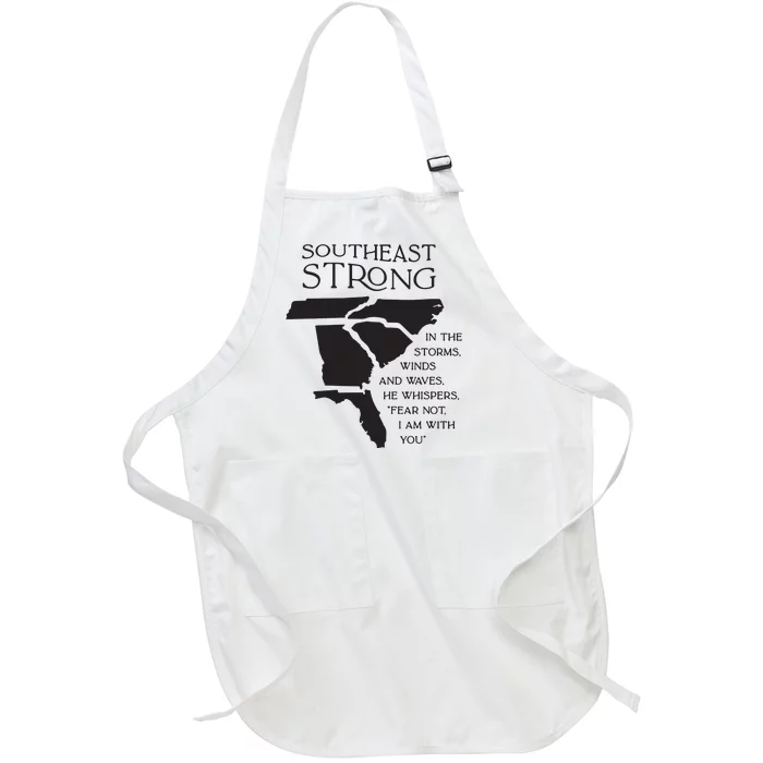 Pray For East Tennessee Pray For South Carolina Full-Length Apron With Pocket