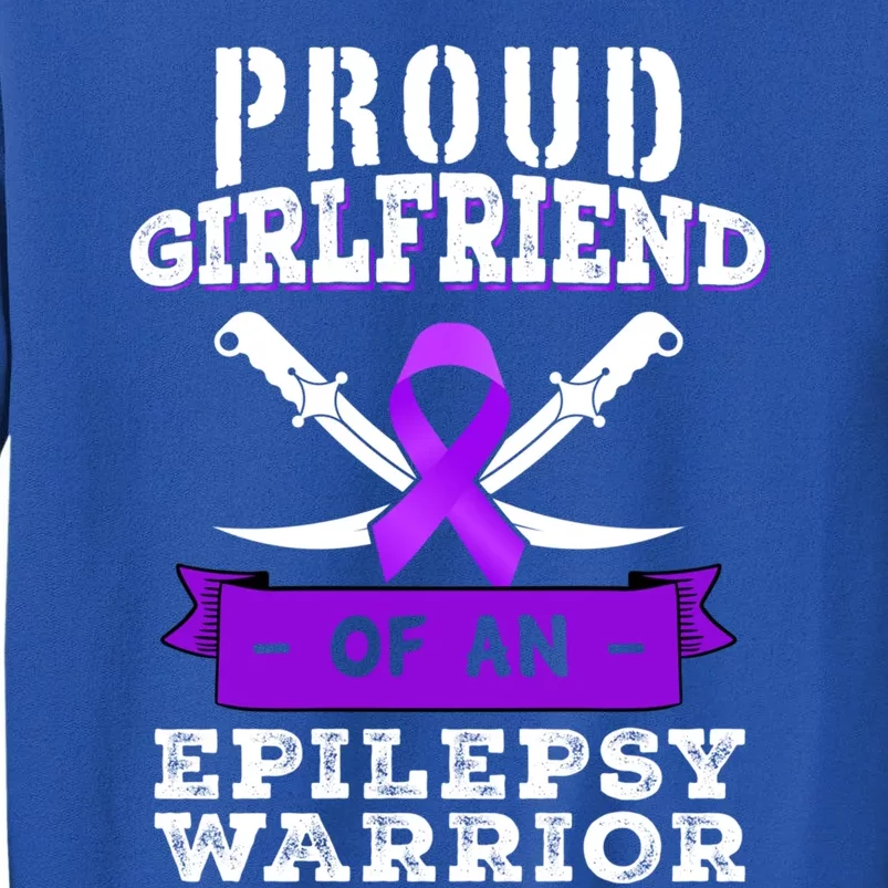 Proud Friend Epilepsy Warrior Seizure Disorder Awareness Gift Sweatshirt