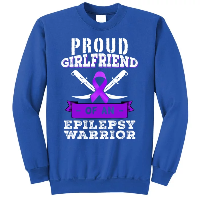 Proud Friend Epilepsy Warrior Seizure Disorder Awareness Gift Sweatshirt