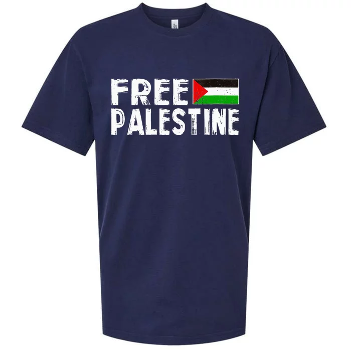 Palestine Flag Free Gaza Palestinian Proud Free Palestine Sueded Cloud Jersey T-Shirt