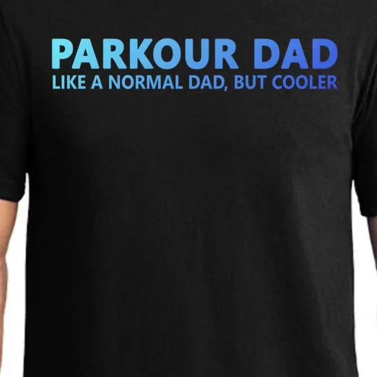 Parkour Father Free Running Parkour Dad Gift Pajama Set