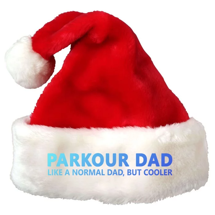 Parkour Father Free Running Parkour Dad Gift Premium Christmas Santa Hat