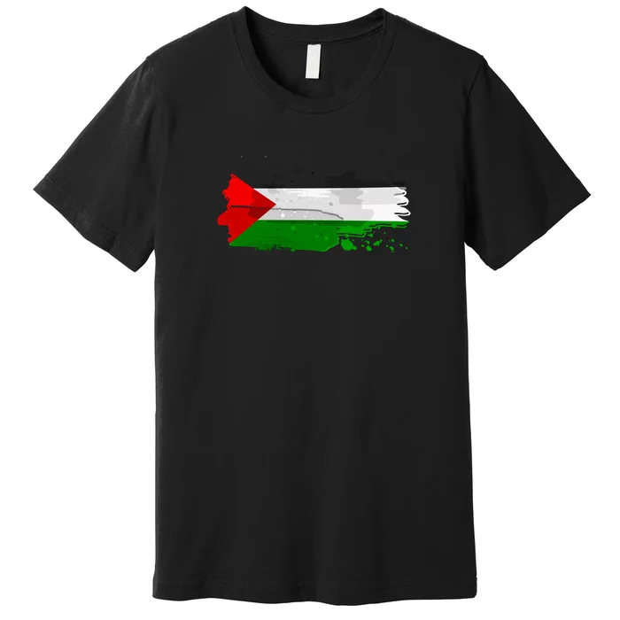 Palestine Flag Free Palestine Premium T-Shirt