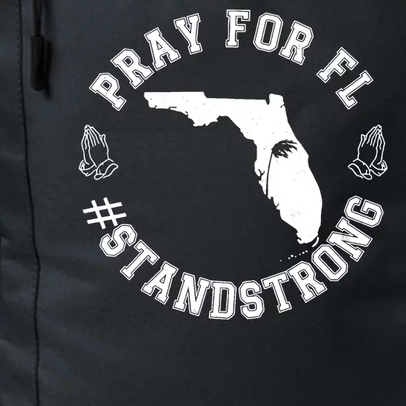 Pray For Florida Stand Strong Hurricane Daily Commute Backpack