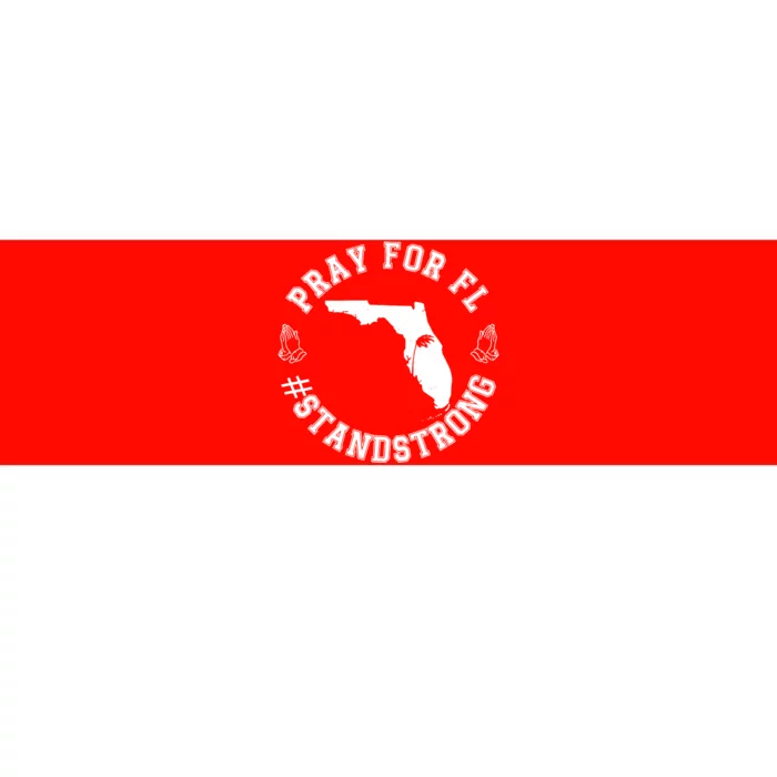 Pray For Florida Stand Strong Hurricane Bumper Sticker