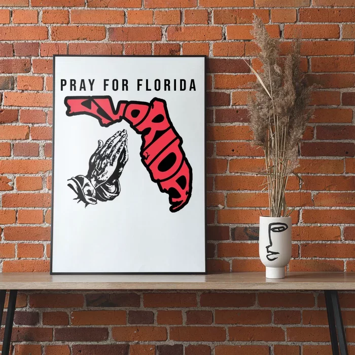 Pray For Florida Hurricane Milton Awareness Poster