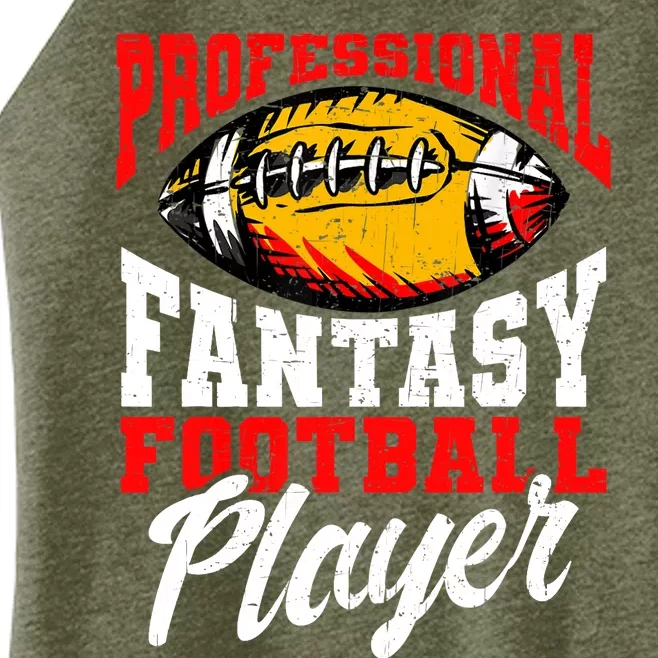 Professional Fantasy Football Player, Fantasy Football Women’s Perfect Tri Rocker Tank