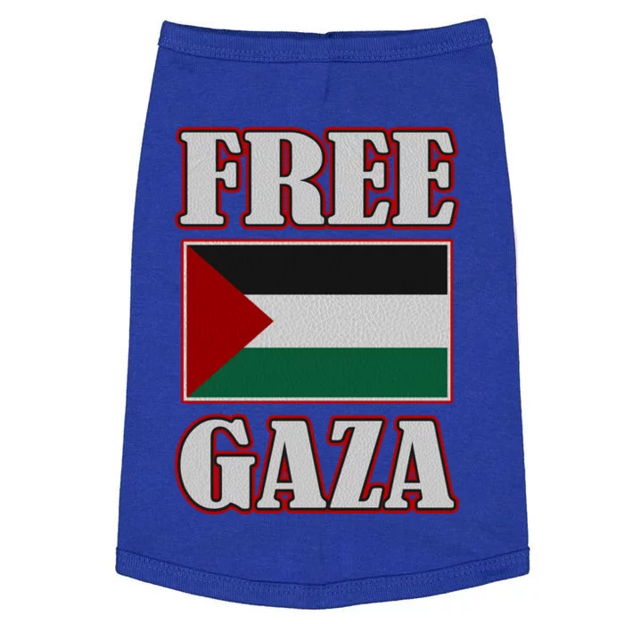 Palestine Flag Free Gaza Save Palestine Gaza Palestina Gift Doggie Tank