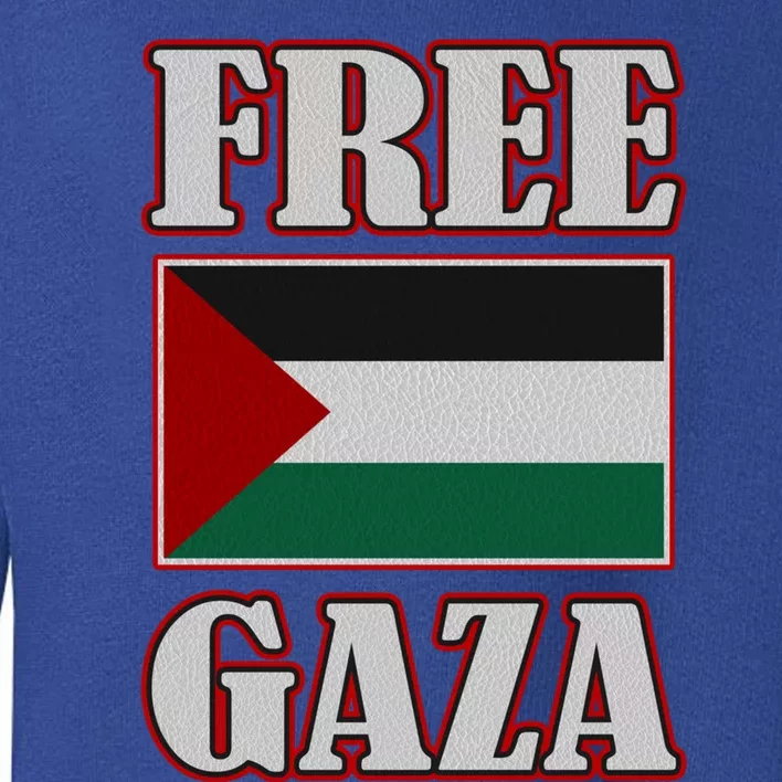 Palestine Flag Free Gaza Save Palestine Gaza Palestina Gift Toddler Sweatshirt