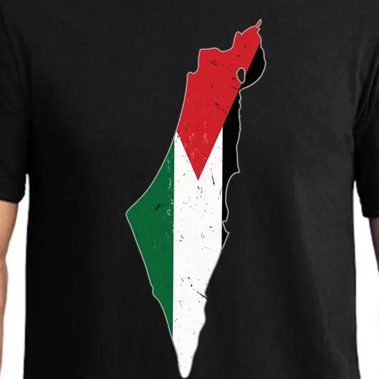 Palestine Flag Free Palestine Gift Pajama Set