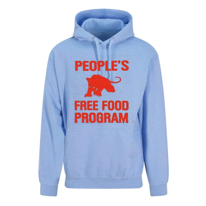 Peoples Free Food Program Vintage Social Justice Gift Unisex Surf Hoodie