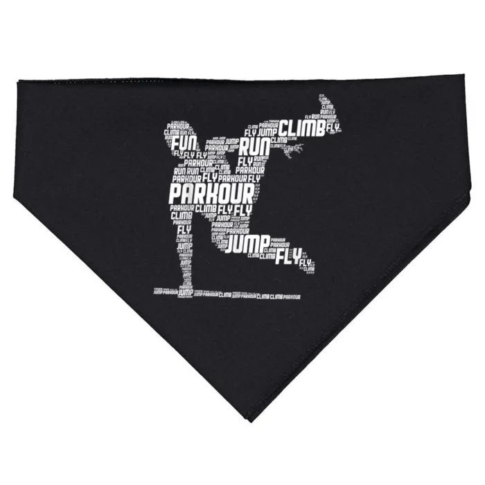 Parkour Freerunner Freerunning Traceur Kids Men Boys USA-Made Doggie Bandana