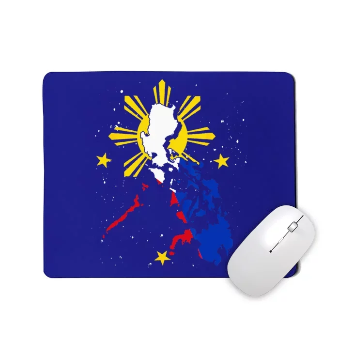 Philippines Flag Filipino Pride Pinoy Heritage Philippines Mousepad