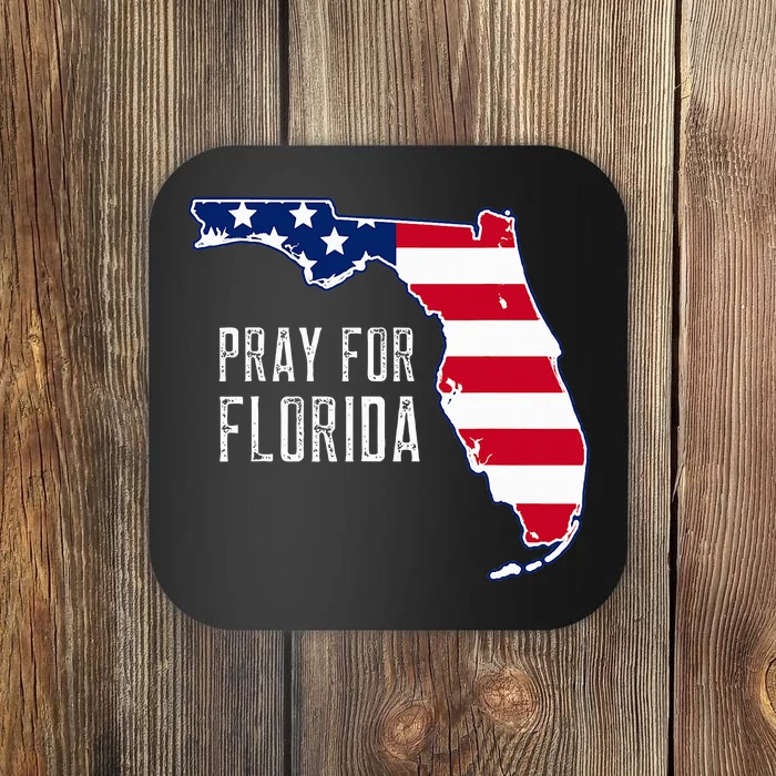 Pray For Florida Beach Stand With Florida Strong Coaster