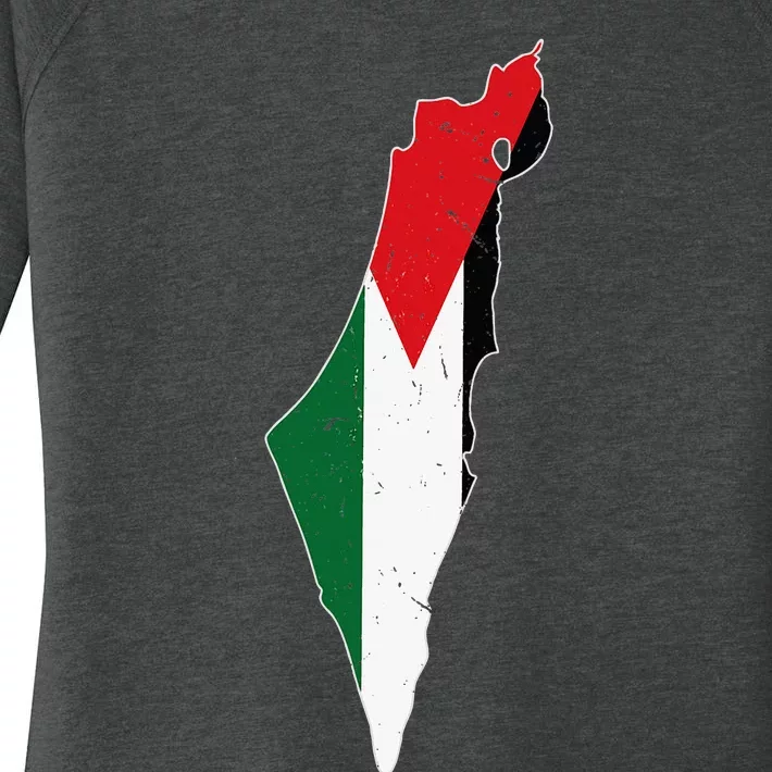 Palestine Flag Free Palestine Women's Perfect Tri Tunic Long Sleeve Shirt