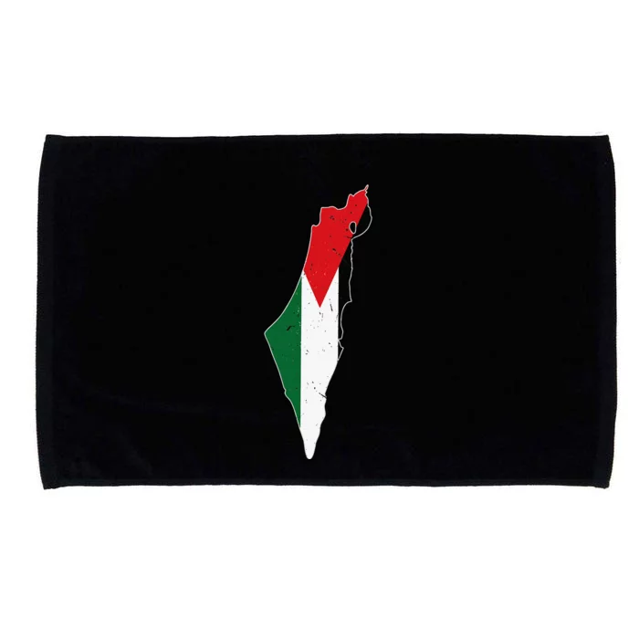 Palestine Flag Free Palestine Microfiber Hand Towel